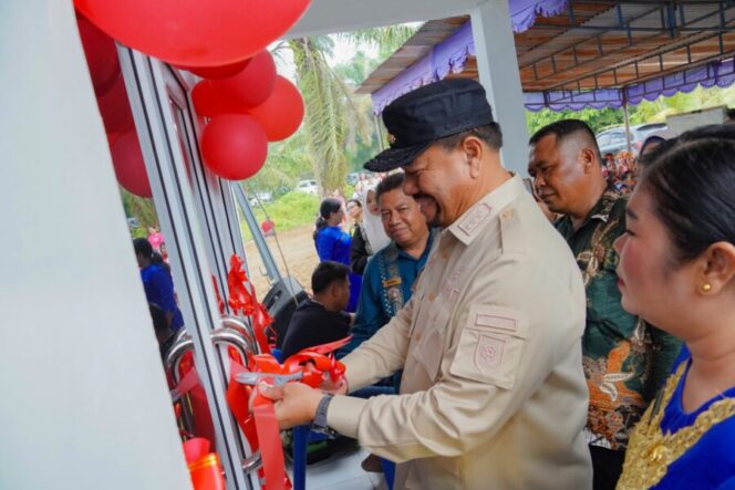
 Perkuat Akses Layanan Kesehatan Masyarakat, Bupati Batu Bara Resmikan PUSTU Desa Gunung Rante