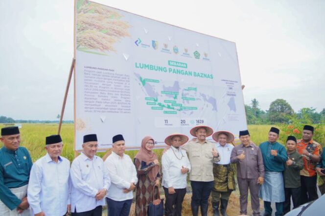 
 Panen Raya Lumbung Pangan Baznas jadi Bukti Sinergi Pemkab Batu Bara dan Petani