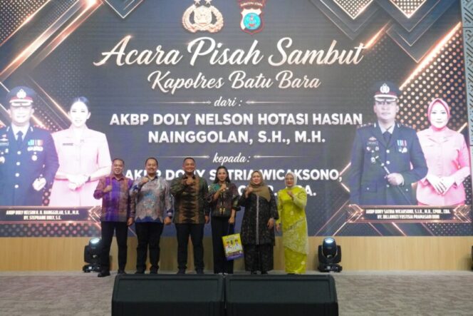 
 Bupati Batu Bara Hadiri Pisah Sambut Kapolres, Tegaskan Komitmen Perkuat Sinergi untuk Keamanan Daerah