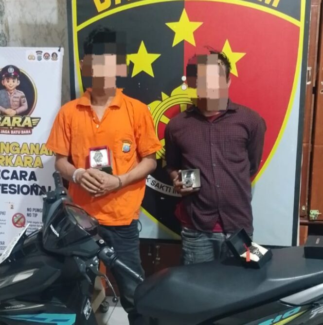 
 Kerugian Rp98 Juta, Polisi Bongkar Kasus Pencurian Rumah di Batu Bara