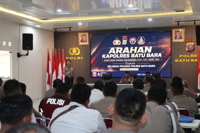 
 Kapolres Batu Bara Bentuk Polmas, Perkuat Pengawasan Kamtibmas di 151 Desa dan Kelurahan