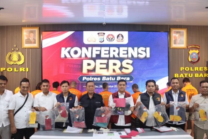 
 Polres Batu Bara Ungkap 10 Kasus 3C, 17 Tersangka Diamankan
