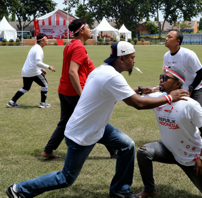 
 Semarak HUT ke-81 RI, Perlombaan Tradisional di INALUM Penuh Keceriaan