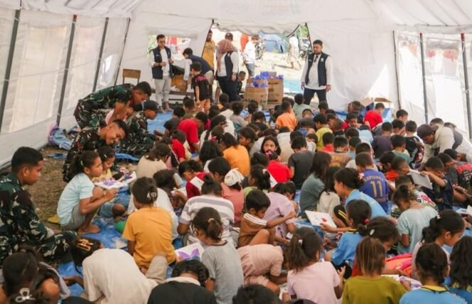 
 Solidaritas Jadi Aksi Nyata, INALUM Kirim Bantuan dan Relawan untuk Korban Gempa NTT