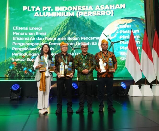 
 PLTA INALUM Borong 8 Penghargaan ENSIA 2026