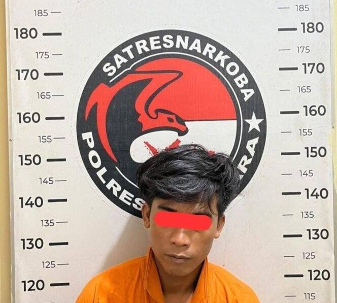 
 Satresnarkoba Polres Batu Bara Amankan Pria Bawa 19,26 Gram Sabu di Tanjung Tiram