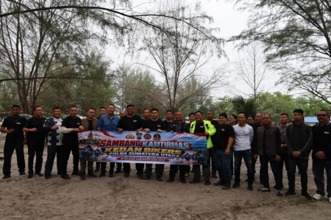 
 Kapolres Batu Bara Dampingi Pejabat Polda Sumut Sambang Kamtibmas Keliling Wilayah Batu Bara