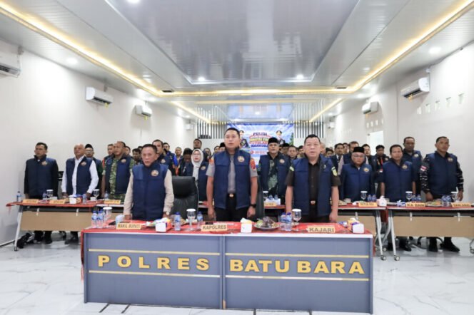 
 Polres Batu Bara Tegaskan Perang terhadap Narkoba, Ajak Masyarakat Bersatu